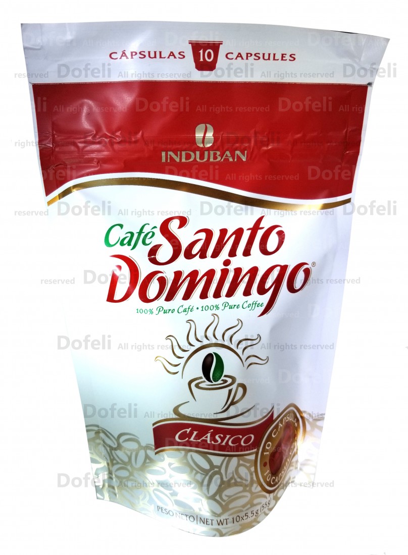 Santo Domingo Dominican Coffee Capsules For Machines